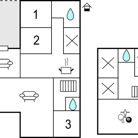 Stunning Home In Krusa With Wifi *